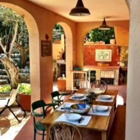 Charming House In With Fireplace And Sunny Terrace *